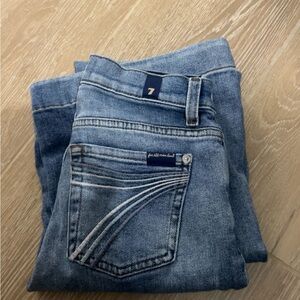 7 For All Mankind Light Blue Denim Jeans